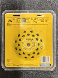 DeWalt DW4775 - 7 in. Double Row Diamond Cup Grinding Wheel